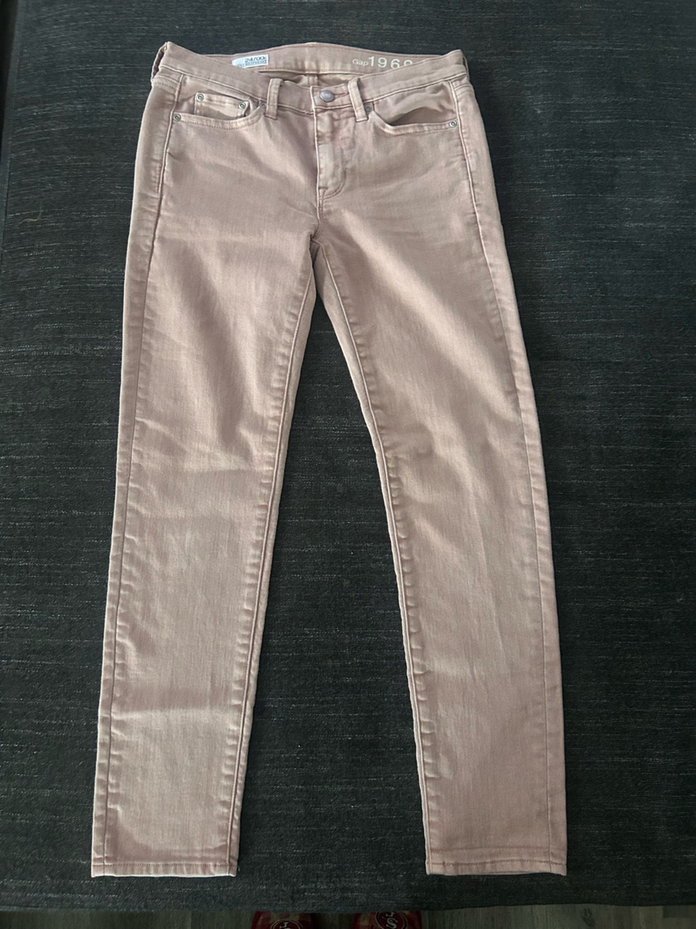 GAP Women's Skinny Jeans in Dusty Mauve